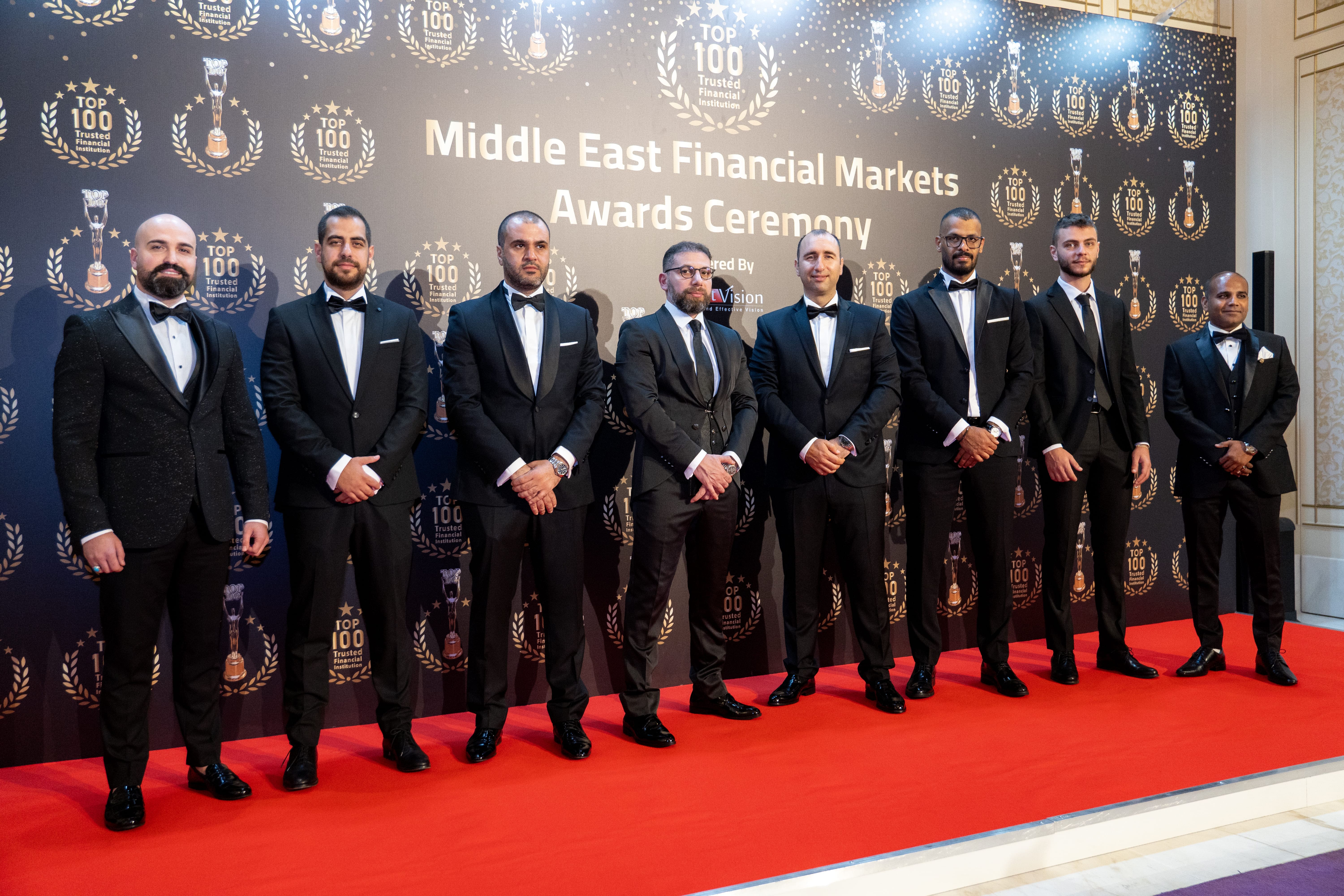 中東 FINANCIAL MARKETS 頒獎典禮
