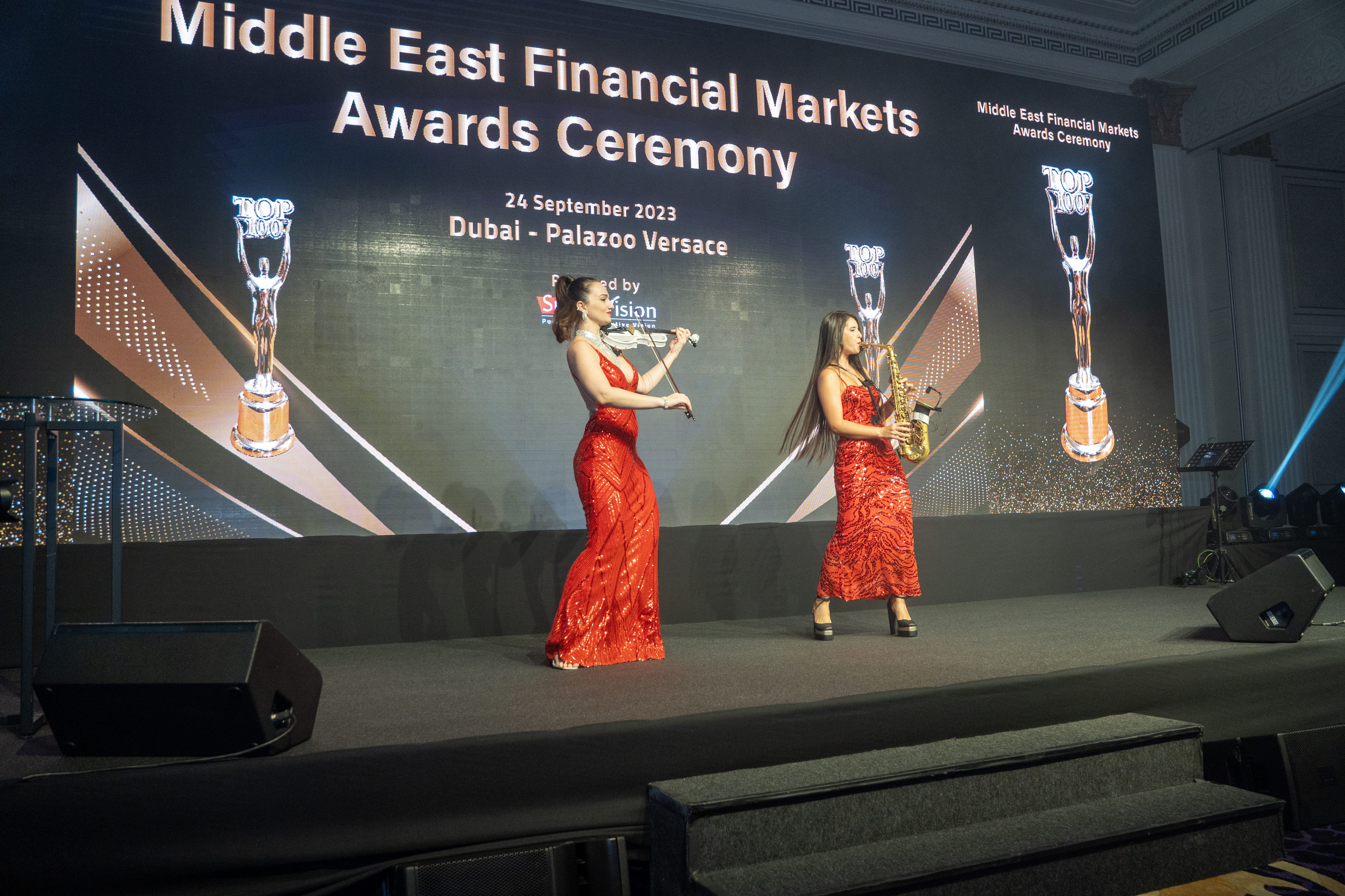 MIDDLE EAST FINANCIAL MARKETS CEREMONY 