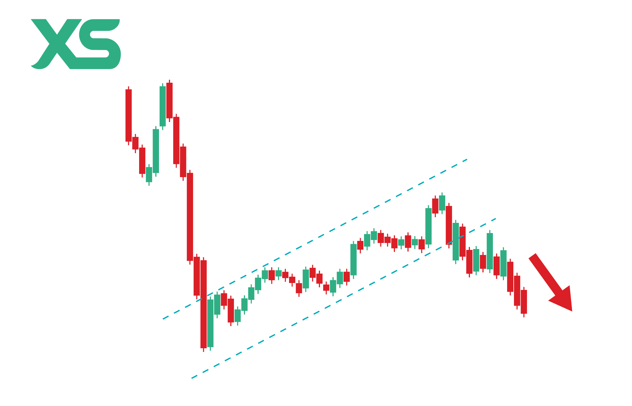 bear-flag-pattern-xs