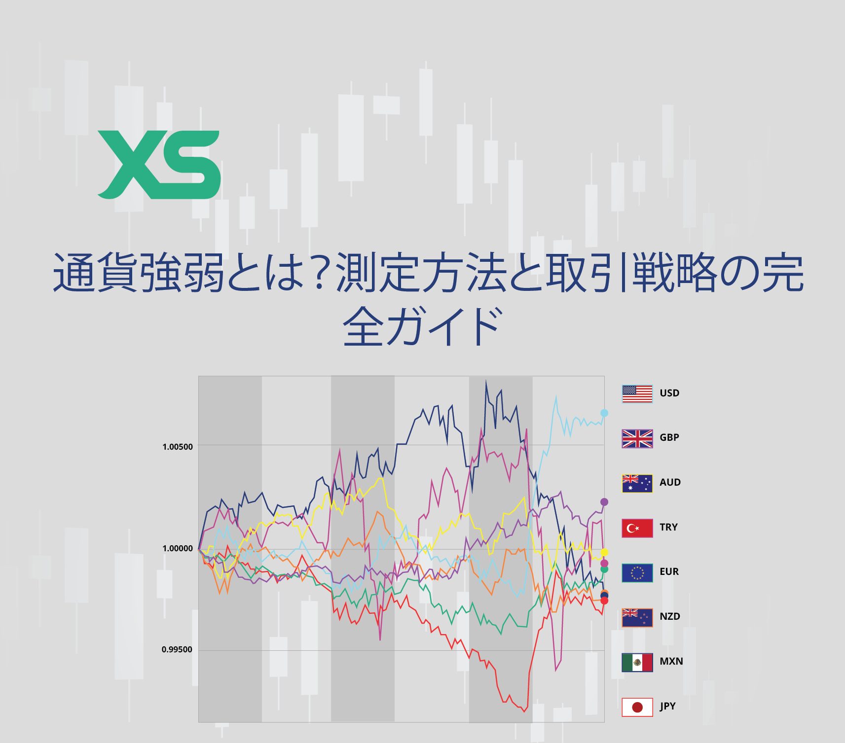 通貨強弱とは？測定方法と取引戦略の完全ガイド-XS
