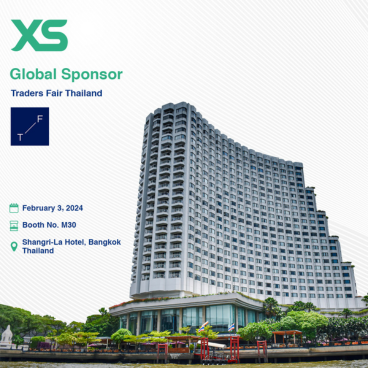 XS.comが「Traders Fair Thailand」のグローバル・スポンサーとして協賛