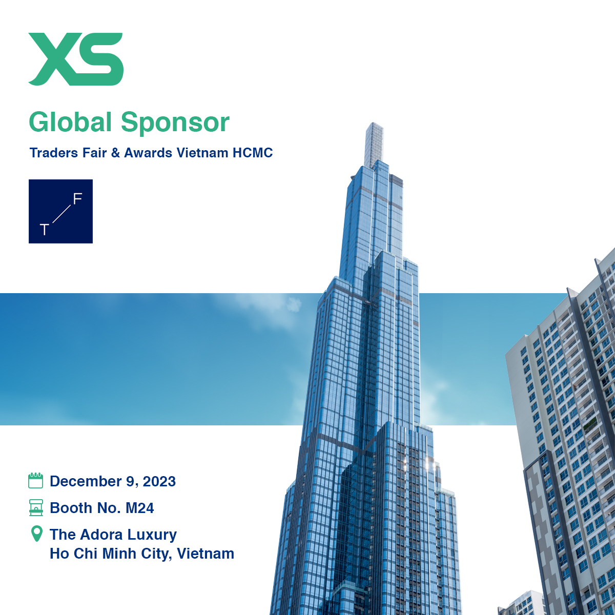 XS.com Anuncia Patrocinio Global para Traders Fair en Ho Chi Minh, Vietnam